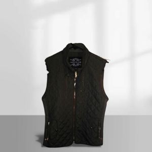 Chocolate green vest
